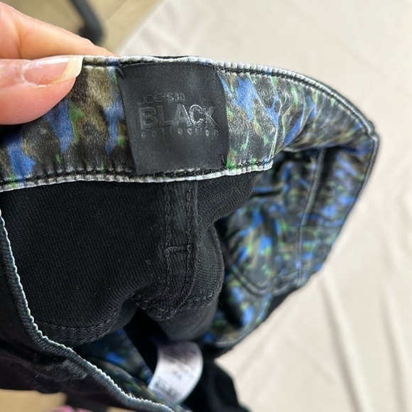 Joe Jeans Black Skinny Leather Knee Patch - Picture 11 of 12